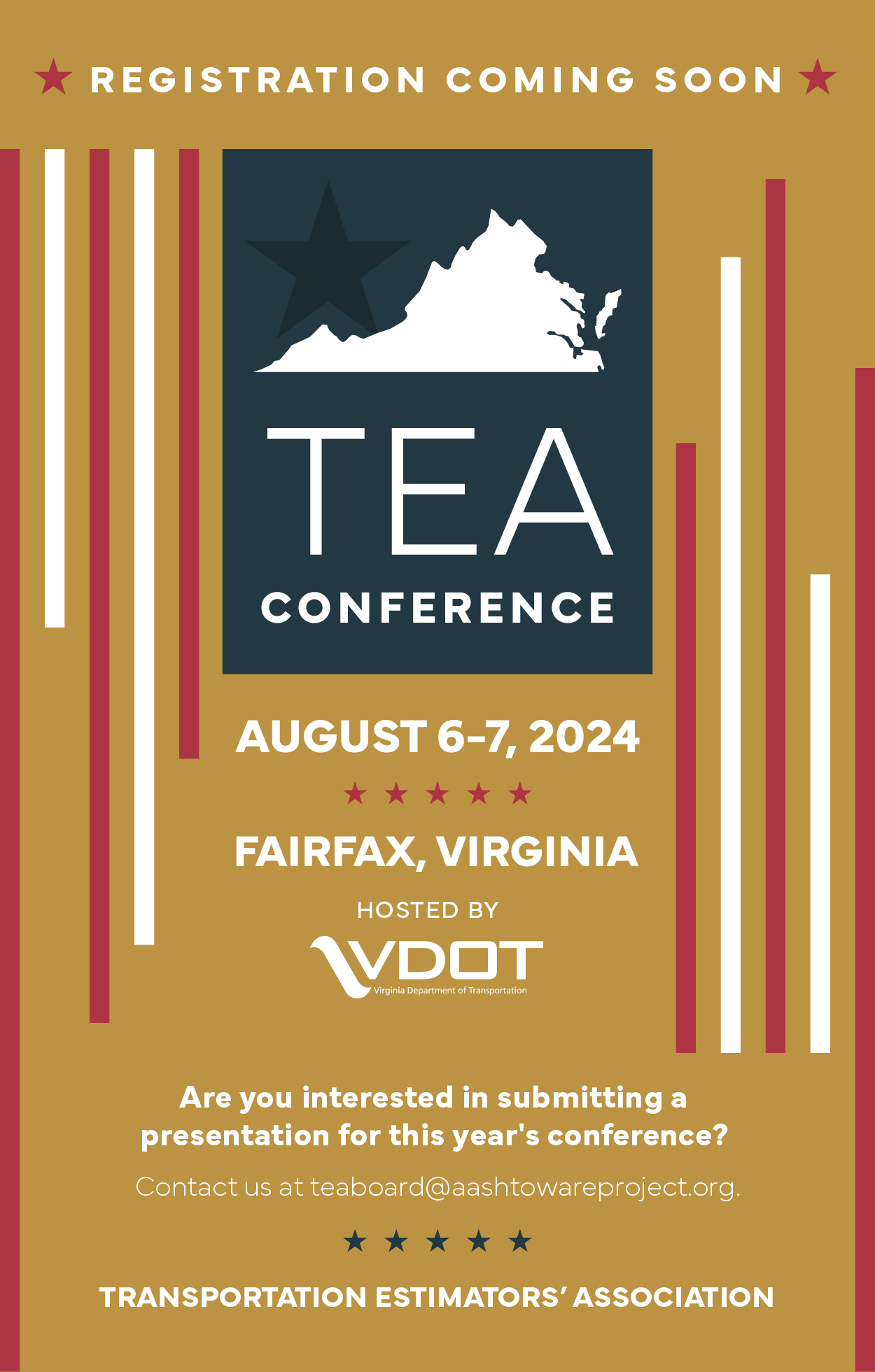 Save the Date - TEA Conference. August 23 – 25, 2023<br />
Boise, Idaho